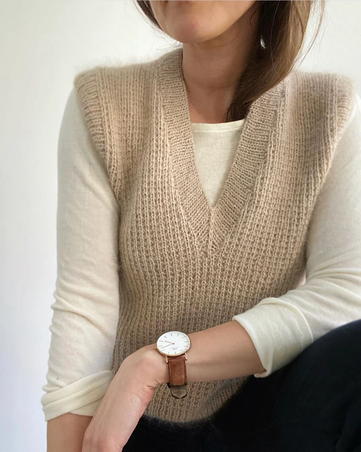 Friday slipover v-neck - Mönster - 9