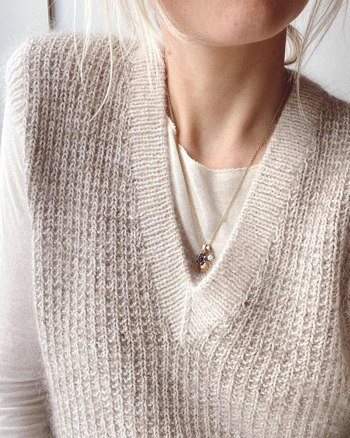Friday slipover v-neck - Mönster - 7