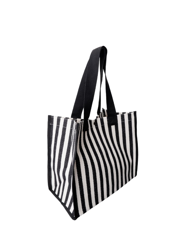 Black Colour - Piper Tote Bag Black - 3Magasin