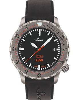 1051.010 Sinn U50 Hydro integrerat silikonband med viklås