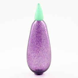 Gunnel Sahlin (Frutteria 1989) Colorful Eggplant  Sculpture 22 cm (with Box) (2)