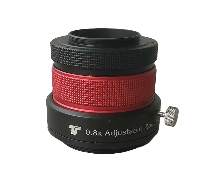TS-OPTICS 0,8x REDUCER / KORREKTOR FÖR REFRAKTORER UPP TILL 102 mm - 2