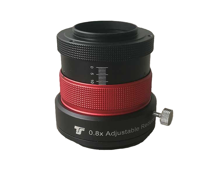 TS-OPTICS 0,8x REDUCER / KORREKTOR FÖR REFRAKTORER UPP TILL 102 mm - 3