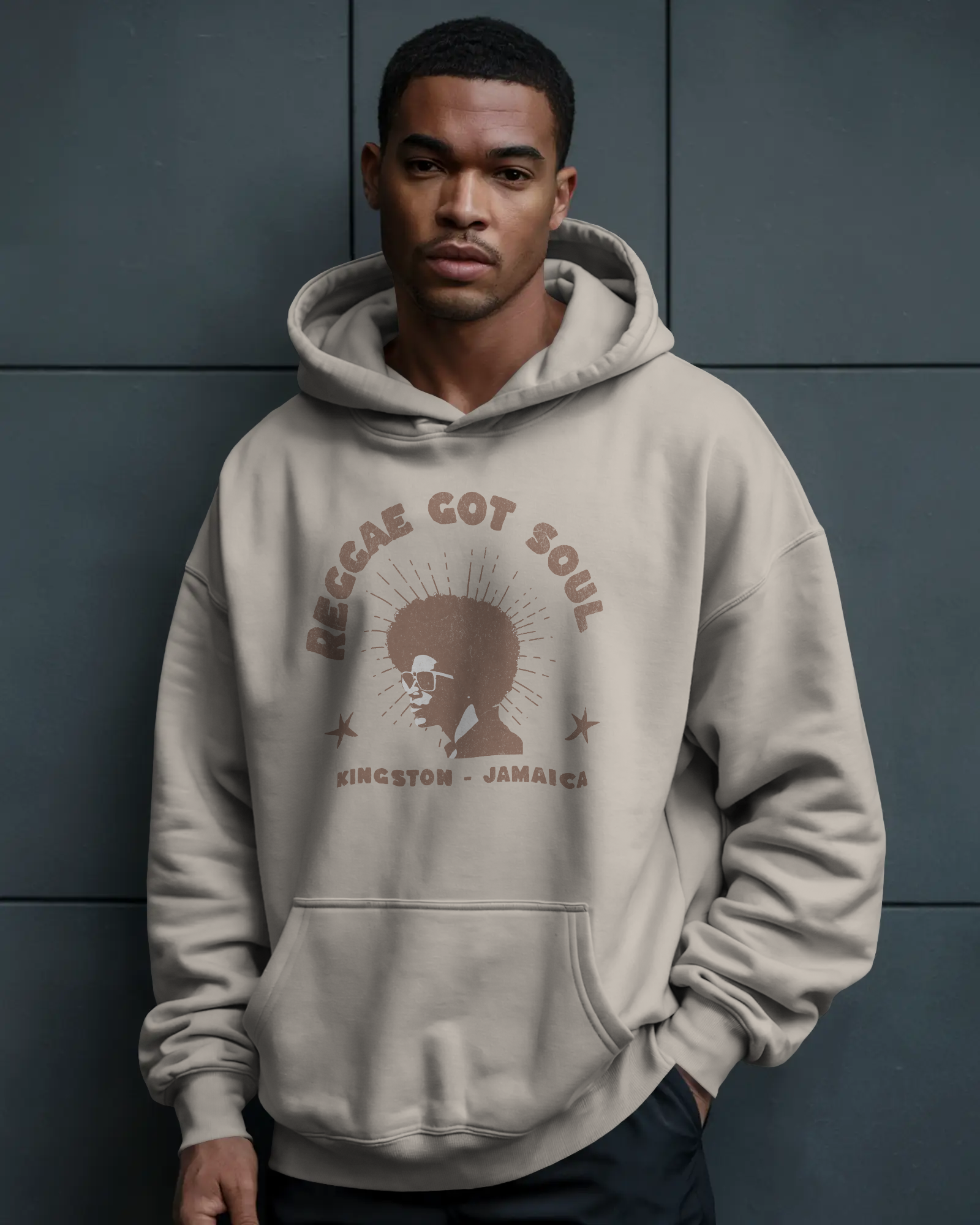 Reggae Got Soul Hoodie Sand
