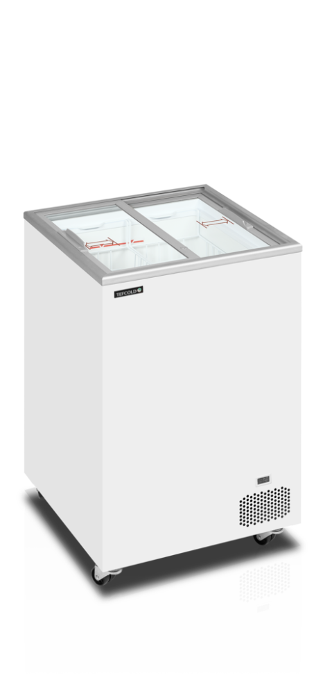 Tefcold - IC101SC - Frysbox - 2 korgar - platt lock  - 91 liter