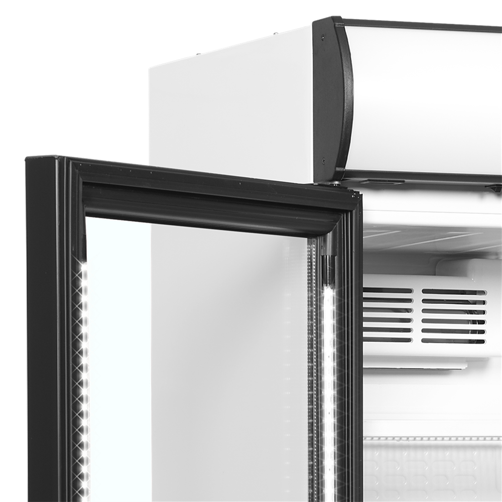 Tefcold - Flaskkyl - CEV425CP 2 LED L/H - Vänsterhängd dörr - 2