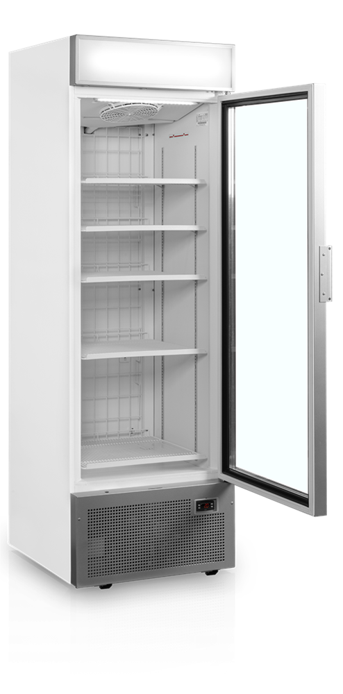 Tefcold - Displayfrys - UFSC1450GCP NF Silver - 2