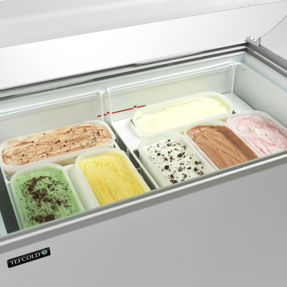Tefcold - Skopglassfrys - IC301SC+SO - 255L - 2
