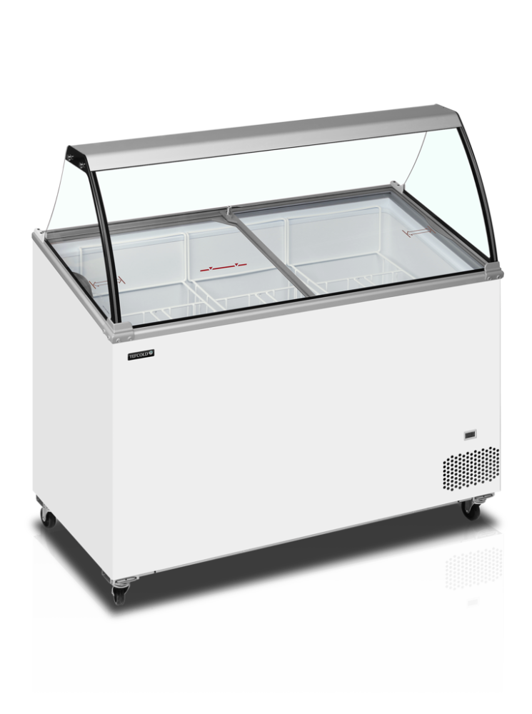 Tefcold - Skopglassfrys - IC401SCE+SO - 325L
