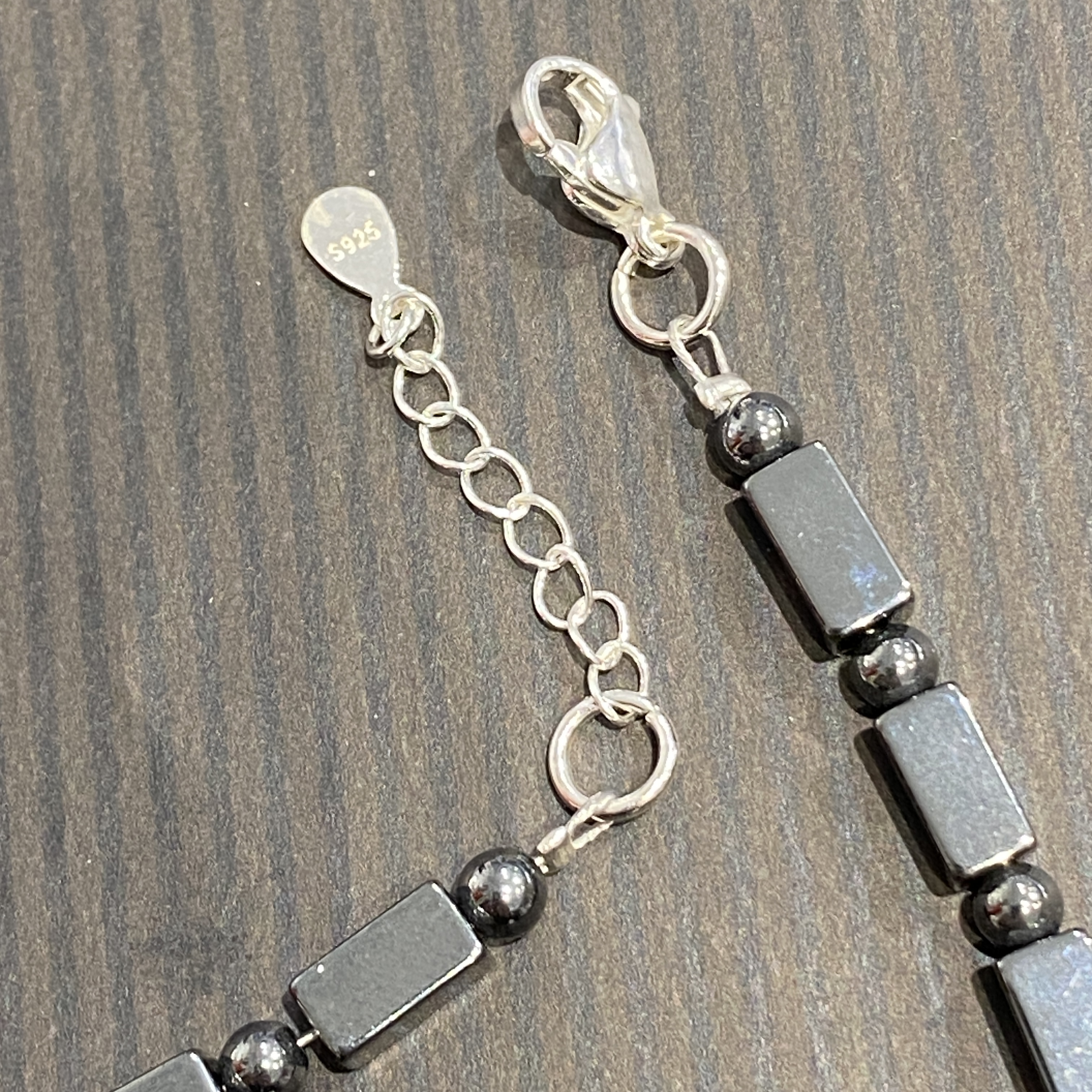 Necklace Hematite 42-44cm  - 3