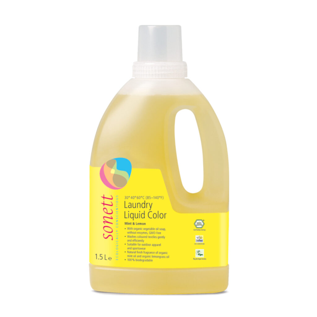 Sonett Kulörtvätt flytande 1,5 liter
