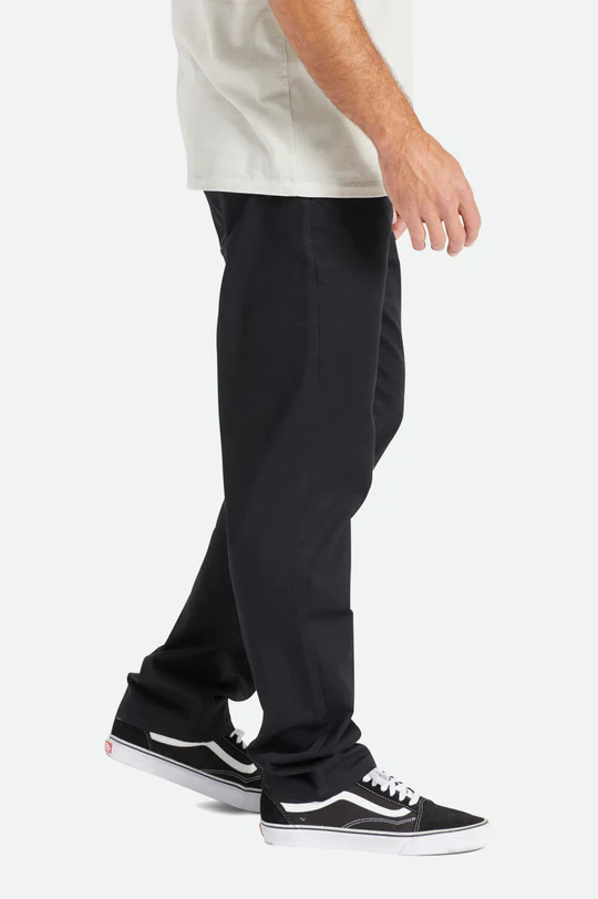 Brixton Choice Chino Regular Byxa Black - 4