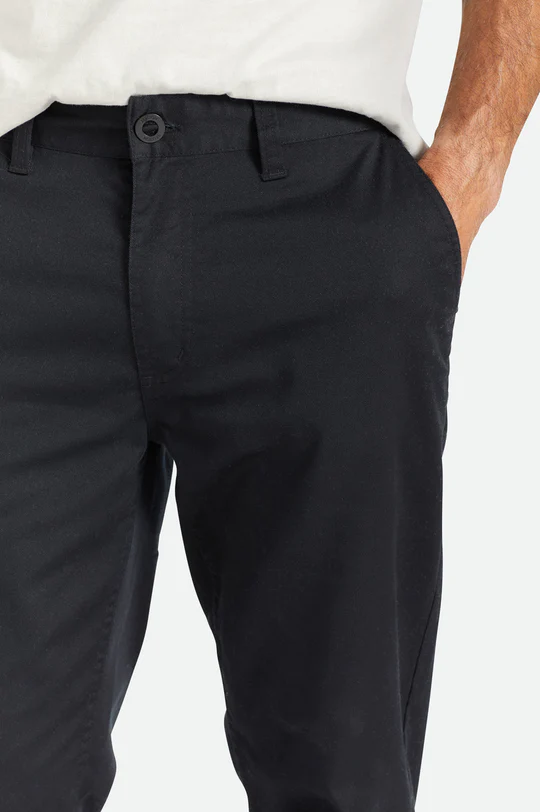 Brixton Choice Chino Regular Byxa Black - 3