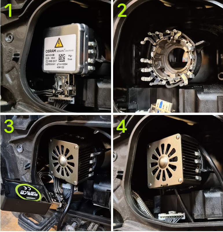 D2S/D2R LEDSON Xtreme DX LED för Xenon strålkastare Vool.se