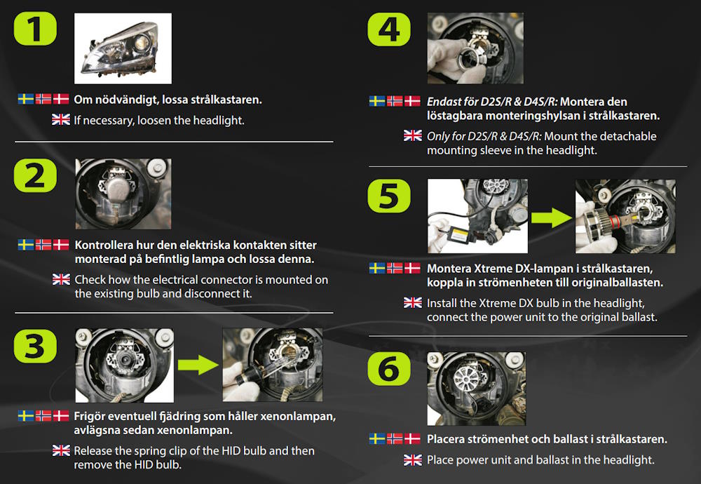D4S/D4R LEDSON Xtreme DX LED för xenon-strålkastare Sockel D4S/D4R - 3