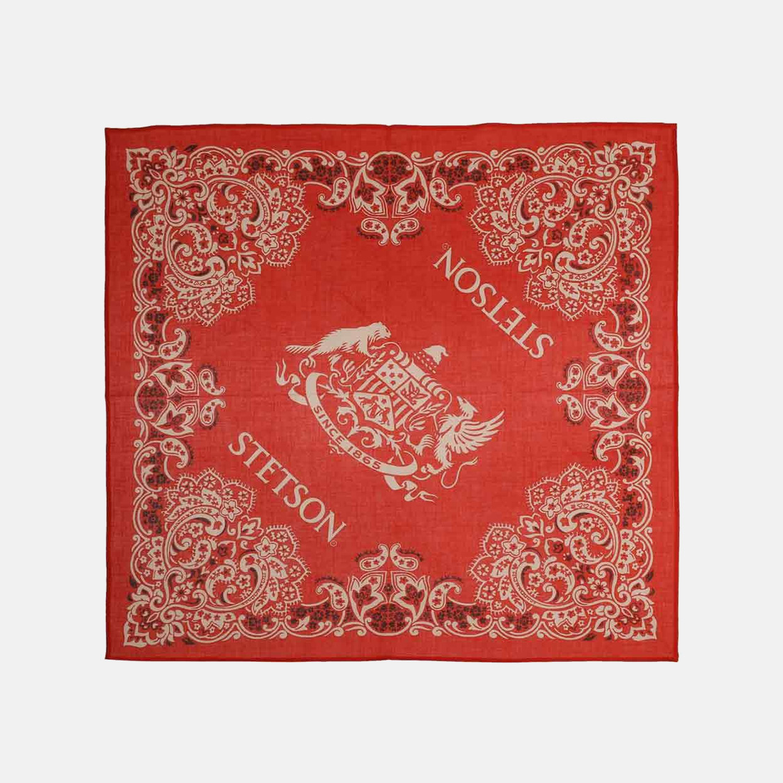 Stetson - Paisley Bandana Red - 2