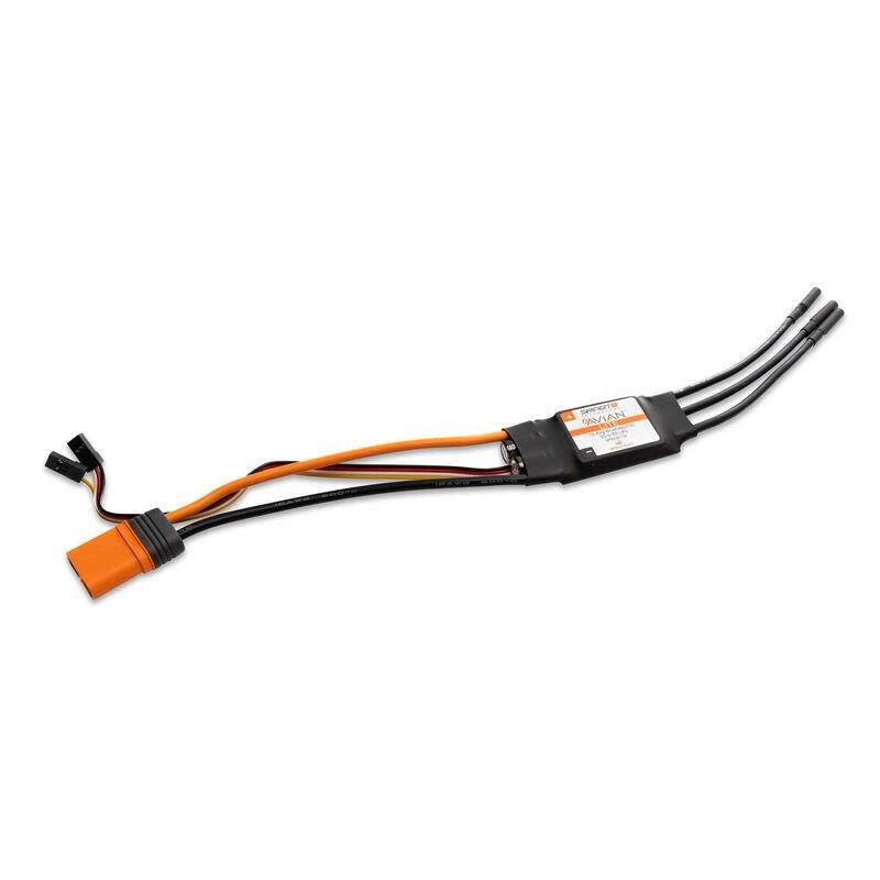 Spektrum Avian 70-Amp Smart Lite Brushless ESC, 3S-6S: IC5 - 2