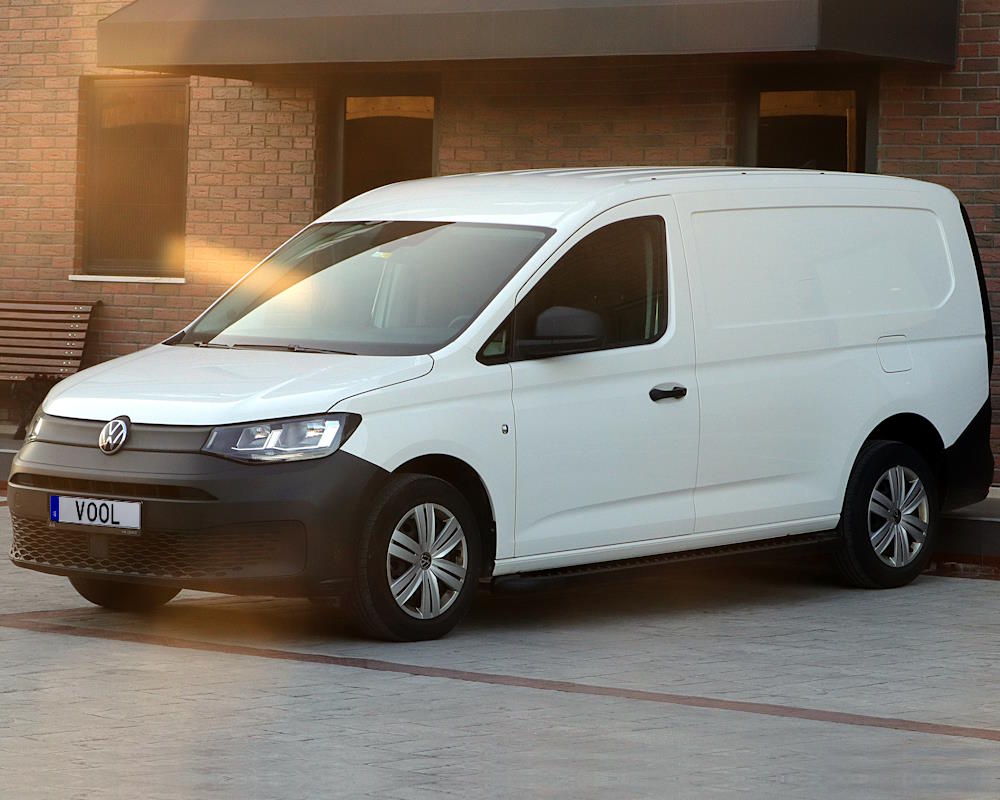 SIDESTEPS BLACK ANTI-SLIP - VW Caddy Maxi 2021-