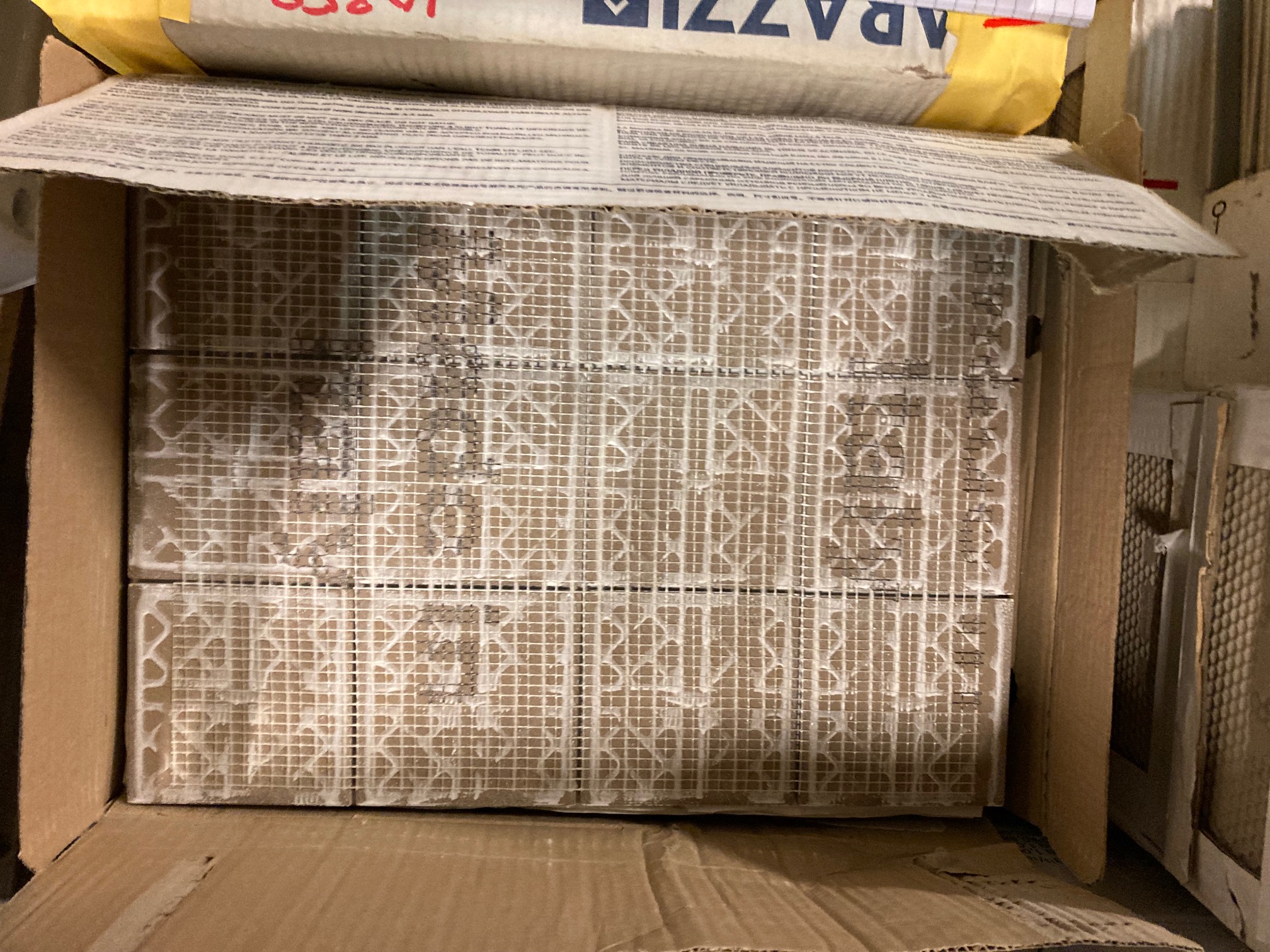 Klinker / Kakel 10x10 (40x40) 2,2m2 - 2