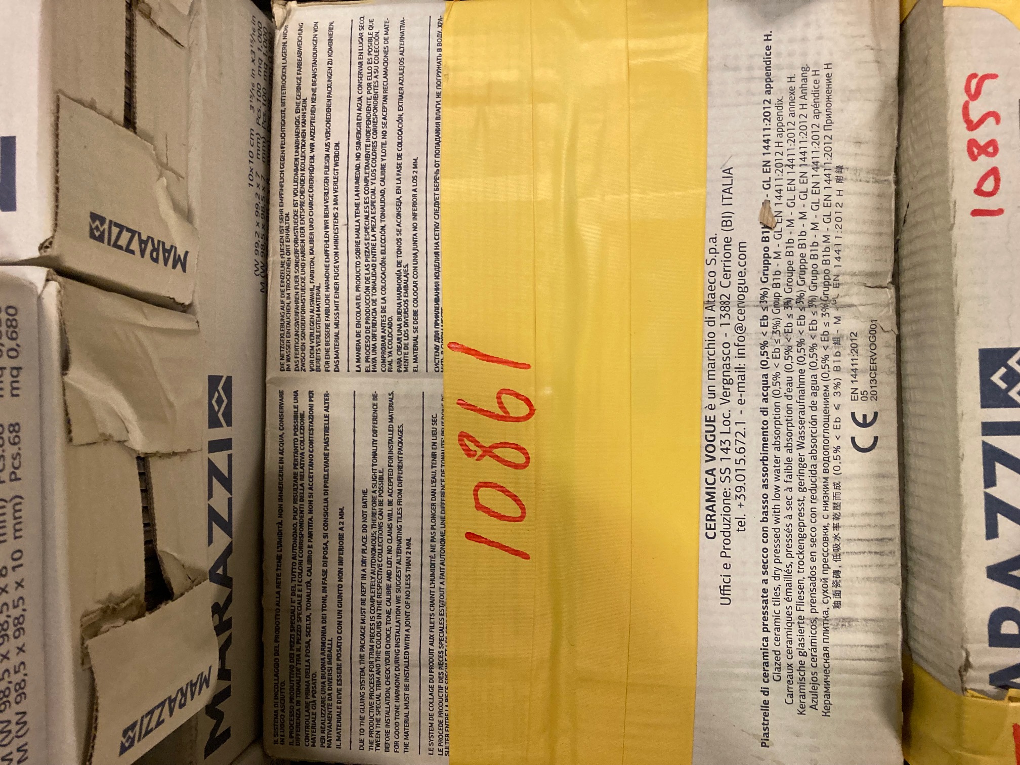 Klinker / Kakel 10x10 (40x40) 2,2m2 - 5