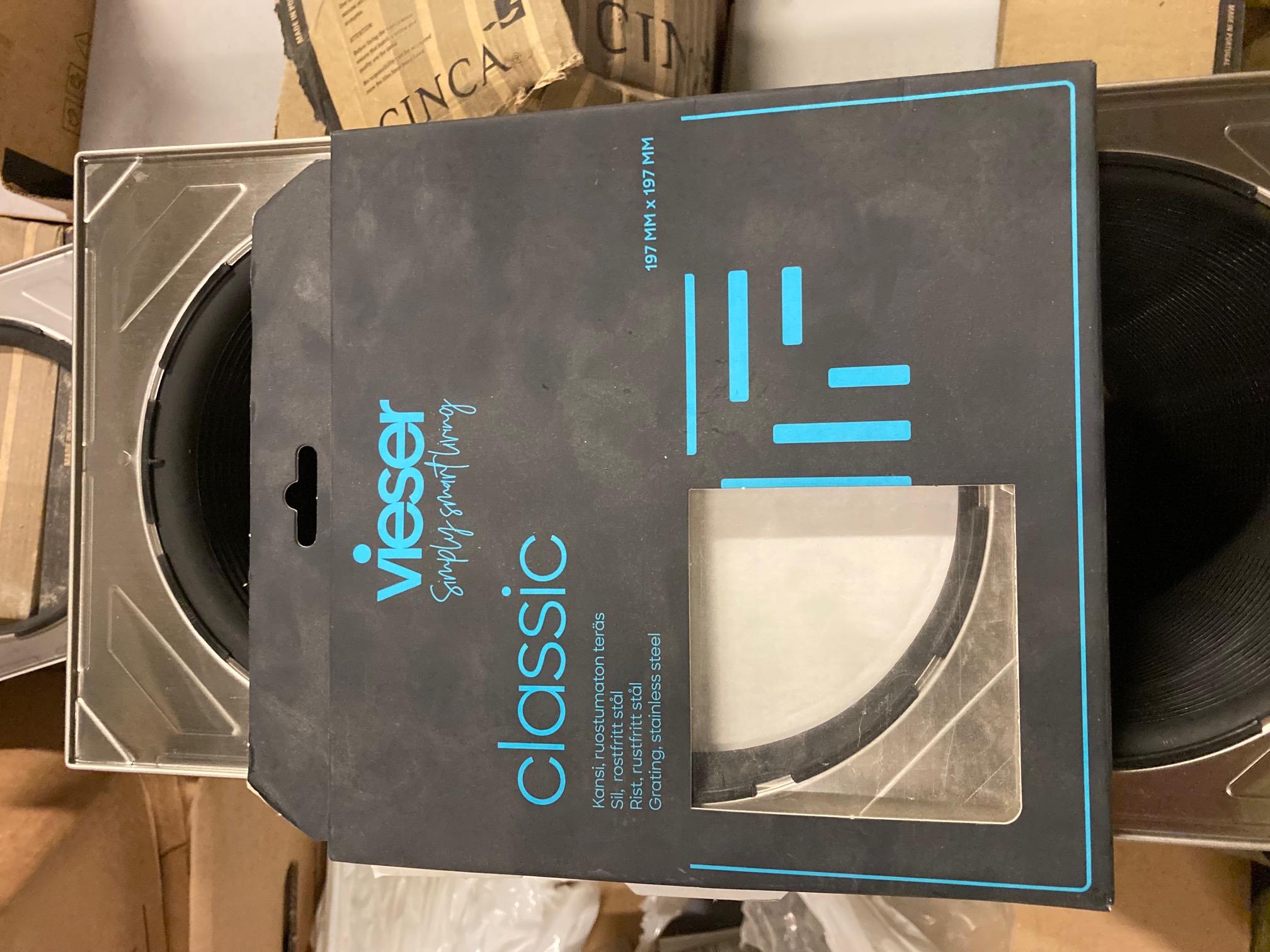 Golvbrunnssil Veiser 197x197mm