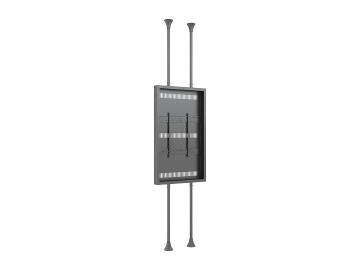 M Pro Series Enclosure 75" High Brightness Floor to Ceiling Large Black