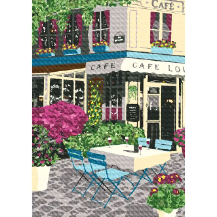 Diamond painting - Café Culture