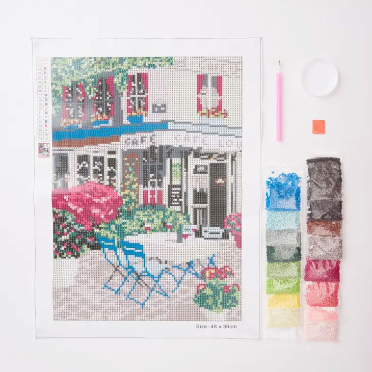 Diamond painting - Café Culture - 3