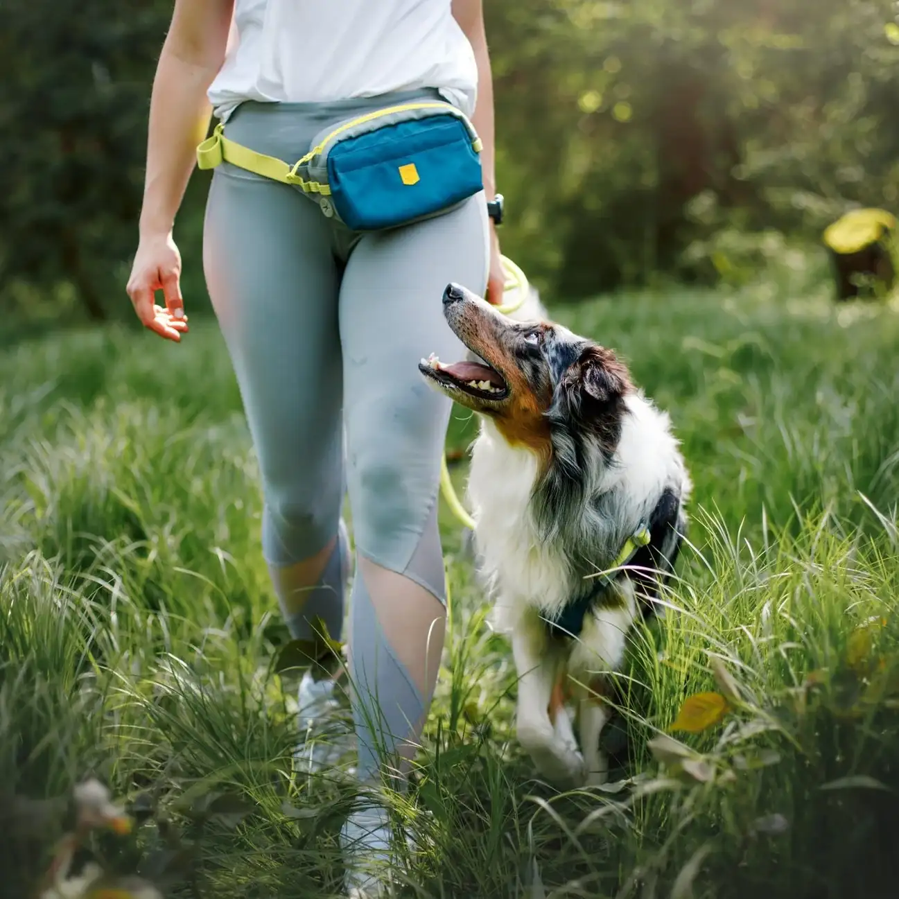 Woolly Wolf hip bag - made of recycled material - 12