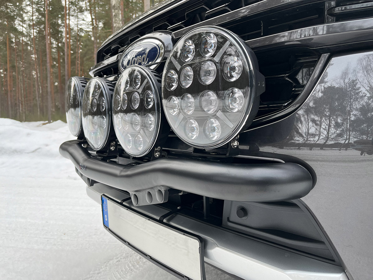 Q-LIGHT Ford Ranger 23- extraljusfäste (extraljusbåge) för 4st lampor - 2