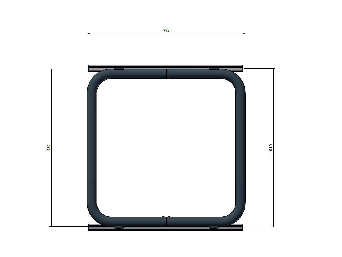 T-RACK MAXI roofbar Ford Ranger 23- CX1 Alpha - 2