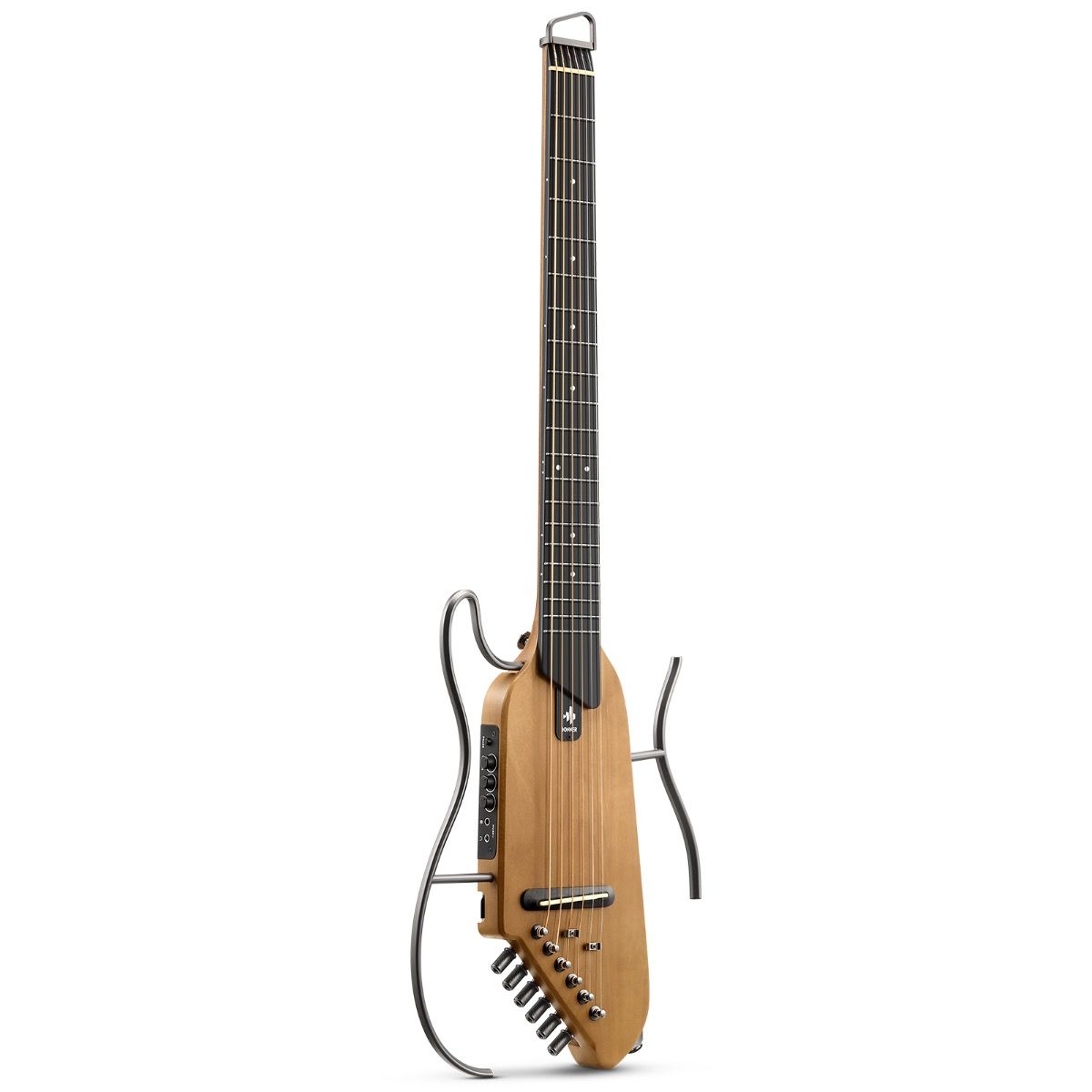 Donner HUSH-I Silent westerngitarr maple - 3