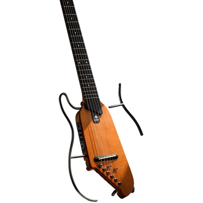 Donner HUSH-I Silent westerngitarr mahogany - 3
