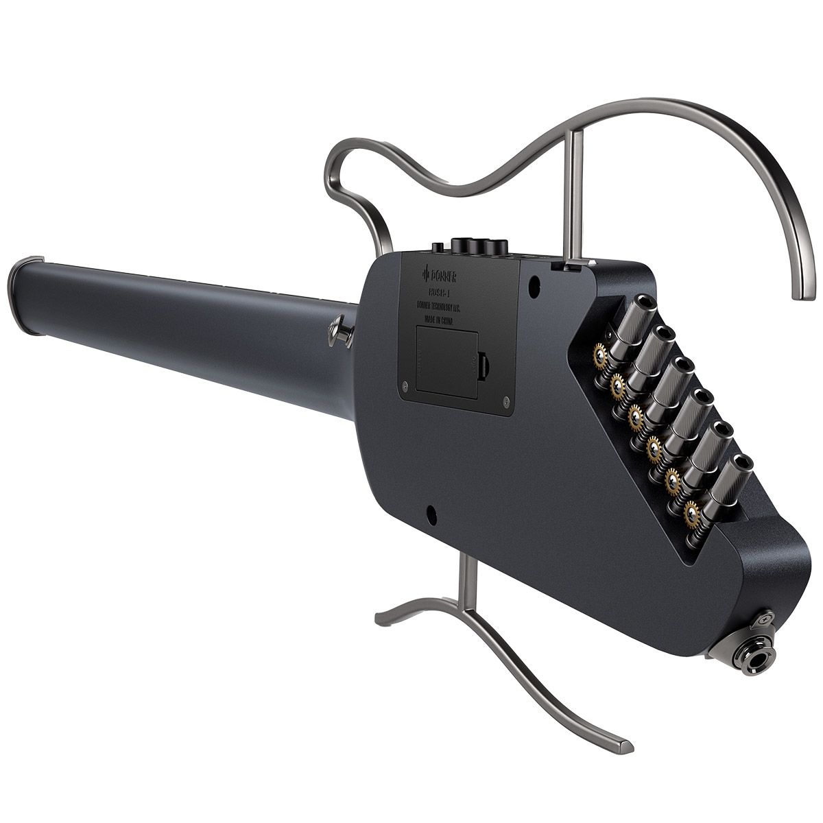 Donner HUSH-I Silent westerngitarr black - 5