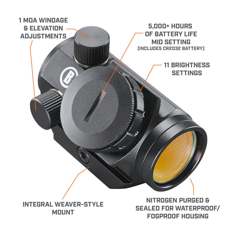 Bushnell Trophy TRS-25 Red Dot Sight - 3