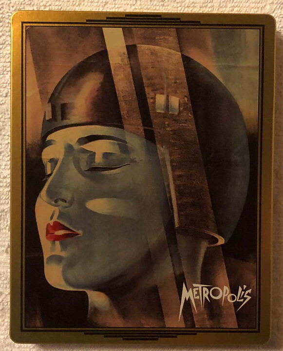 Metropolis Blu-ray 2-disc EUREKA! Masters of Cinema Limited Steelbook 