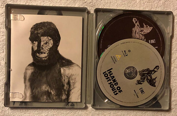 Island of Lost Souls Blu-ray + DVD EUREKA! Masters of Cinema Steelbook 