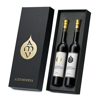 Acetomodena Gåvobox med två flaskor balsamico á 100 ml/st