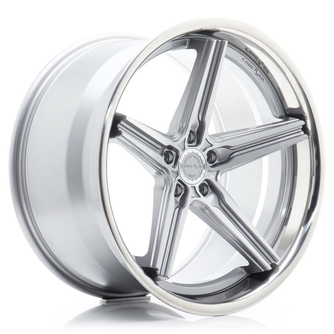 Concaver CVR9 19x10 ET15-44 Oborrad Brushed Titanium