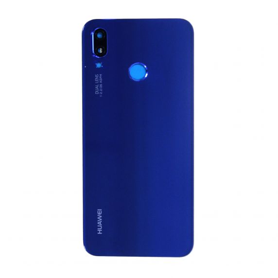 Huawei P20 Lite Baksida/Batterilucka med tejp - Blå