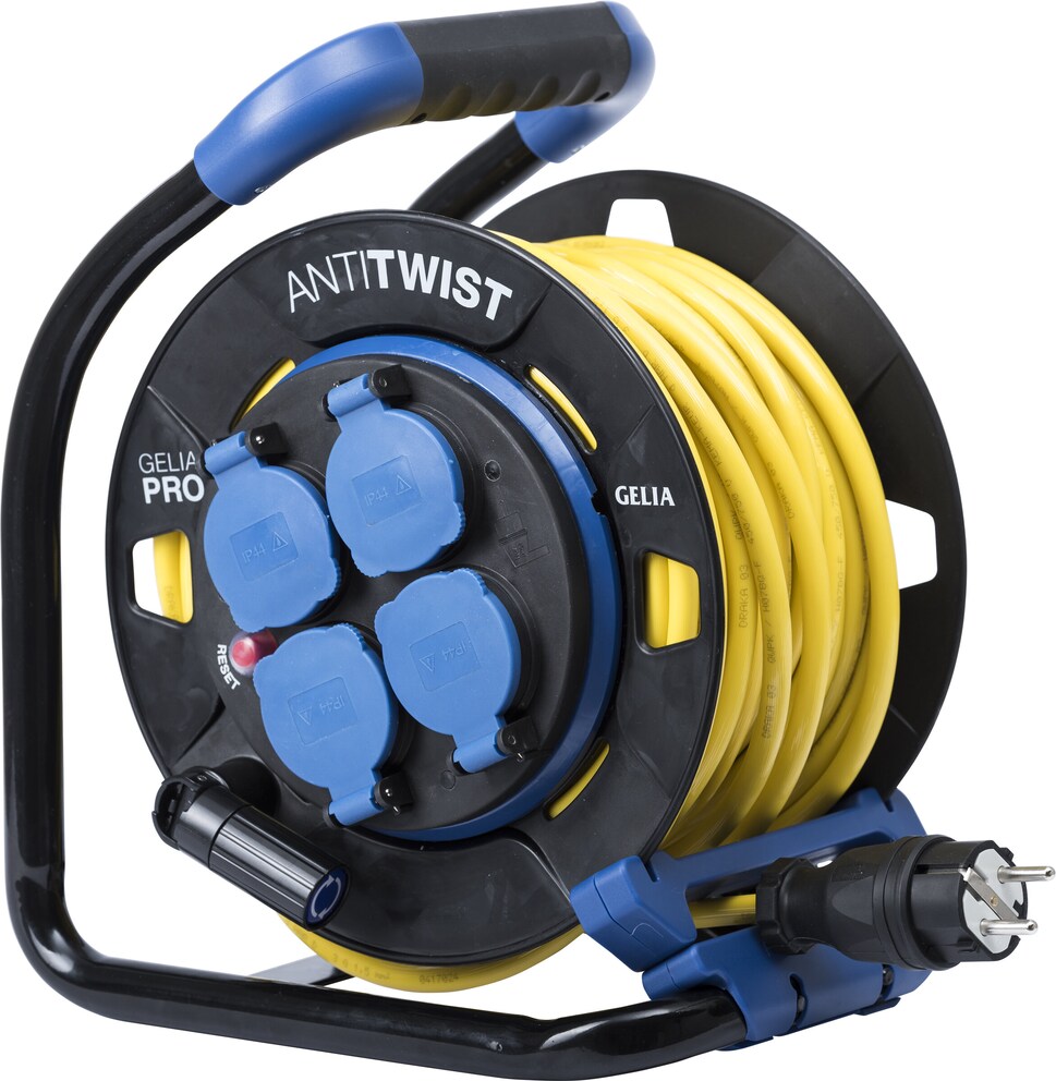 Kabelvinda, PUR 3G1.5 25M IP44