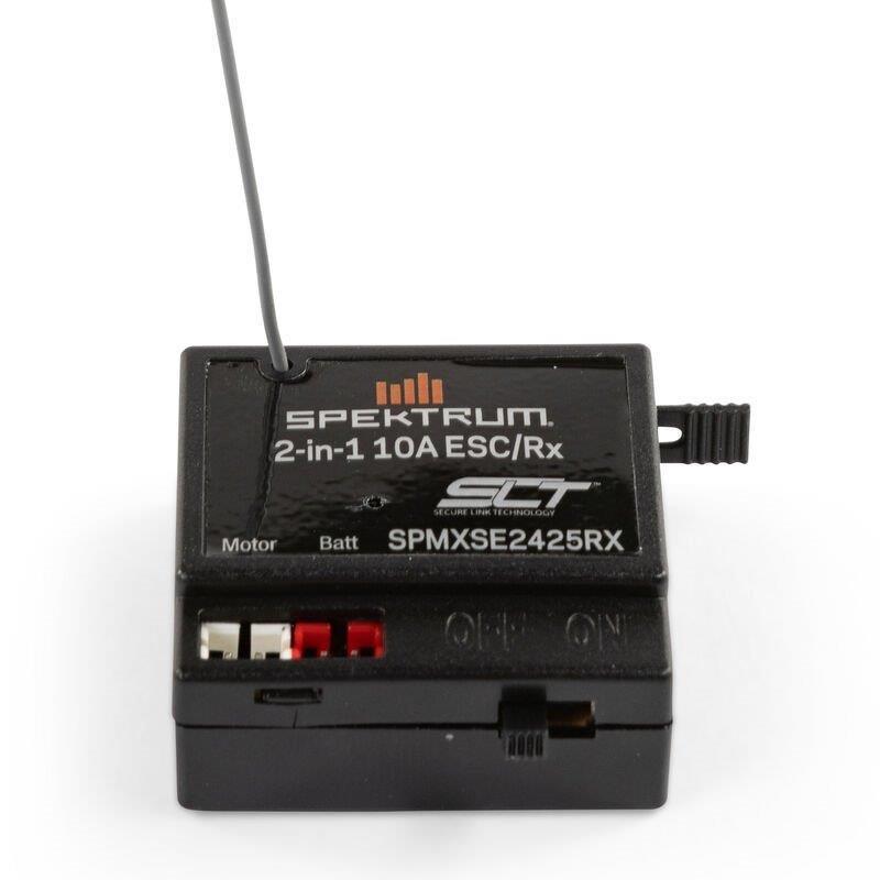 Spektrum 10 Amp Brushed 2-in-1 ESC / SLT Receiver Combo - 4