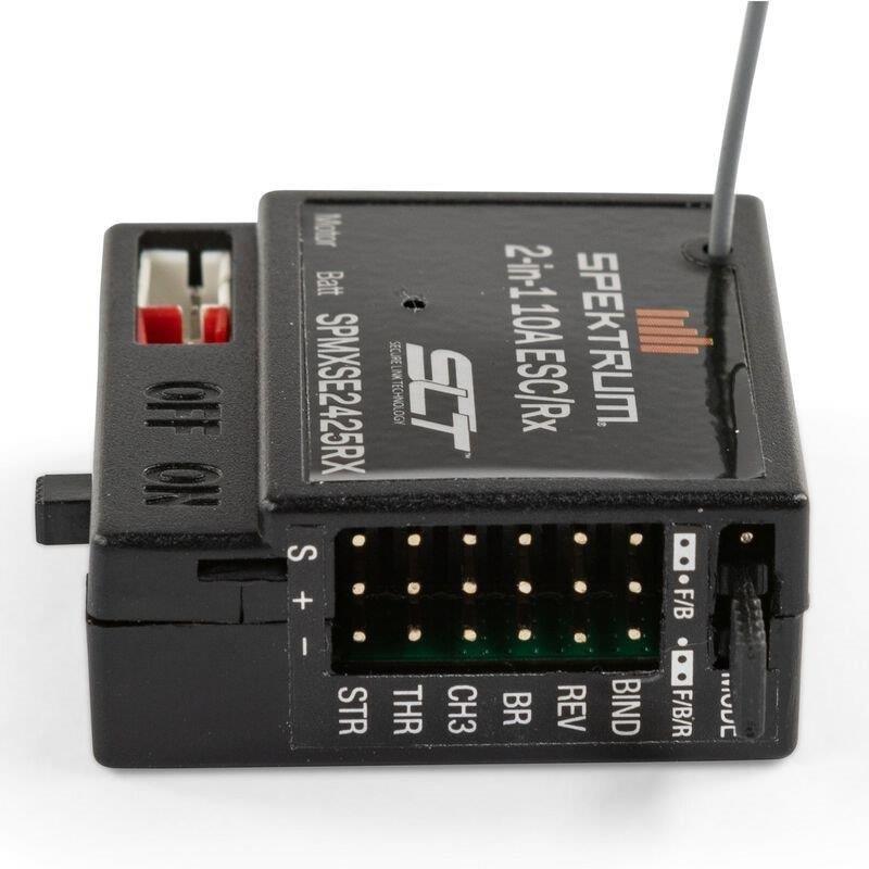 Spektrum 10 Amp Brushed 2-in-1 ESC / SLT Receiver Combo - 2
