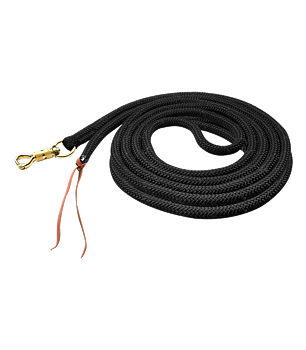 Horsemanship rope, 7 m, black