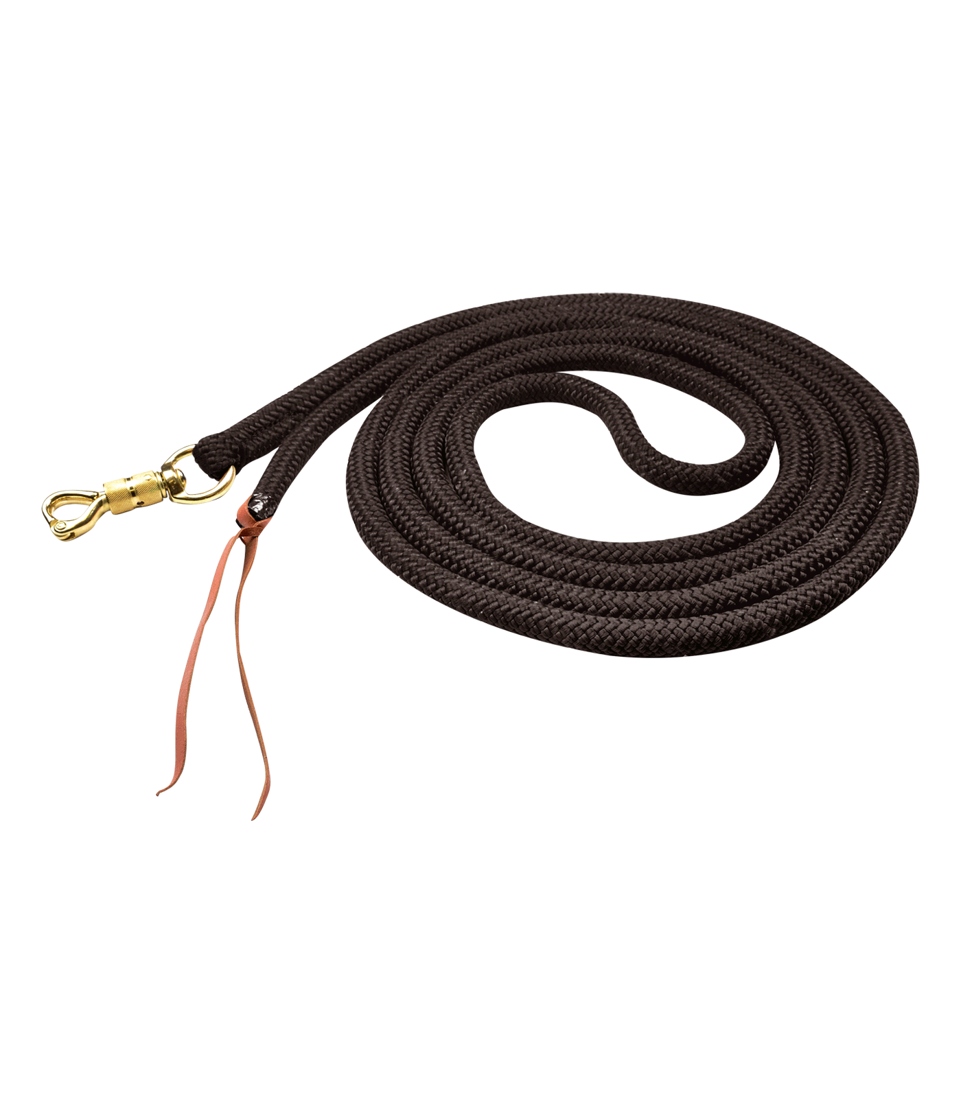 Horsemanship rope, 4,2 brown