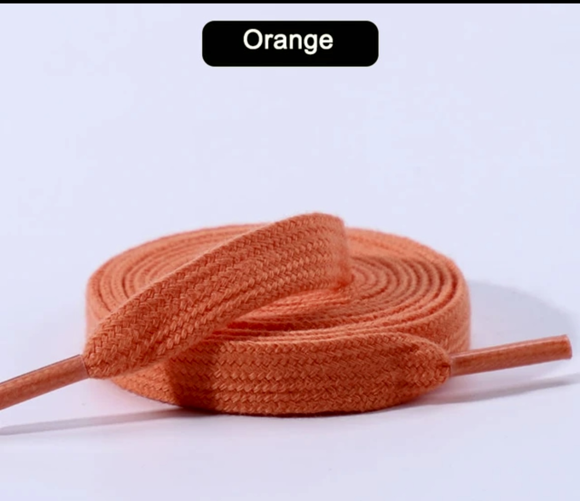 Skosnören 160, orange 