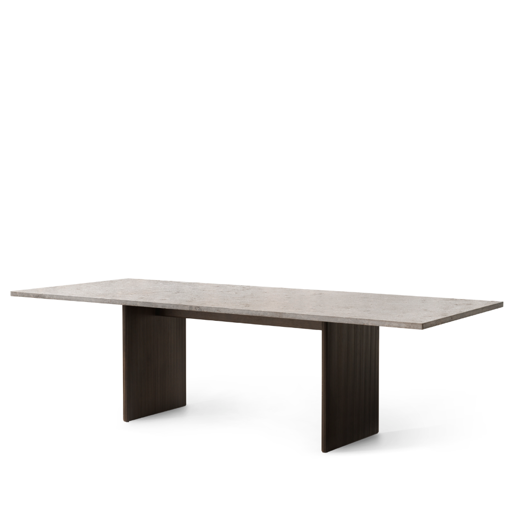 Vipp 496 Cabin Square Table w/ stone top