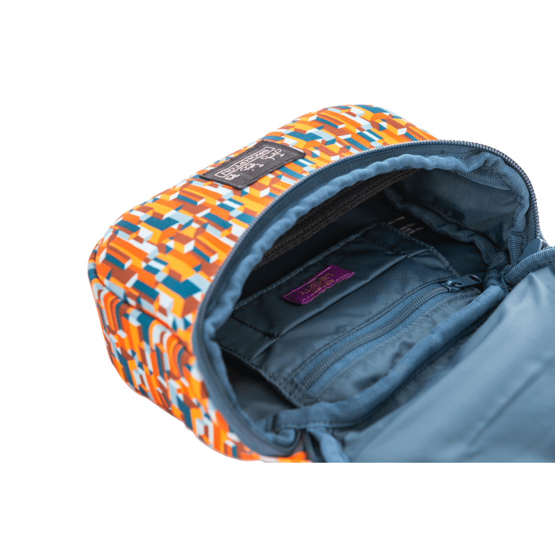 Brompton Zip Pouch made with Liberty Fabric – Metropolis - 3
