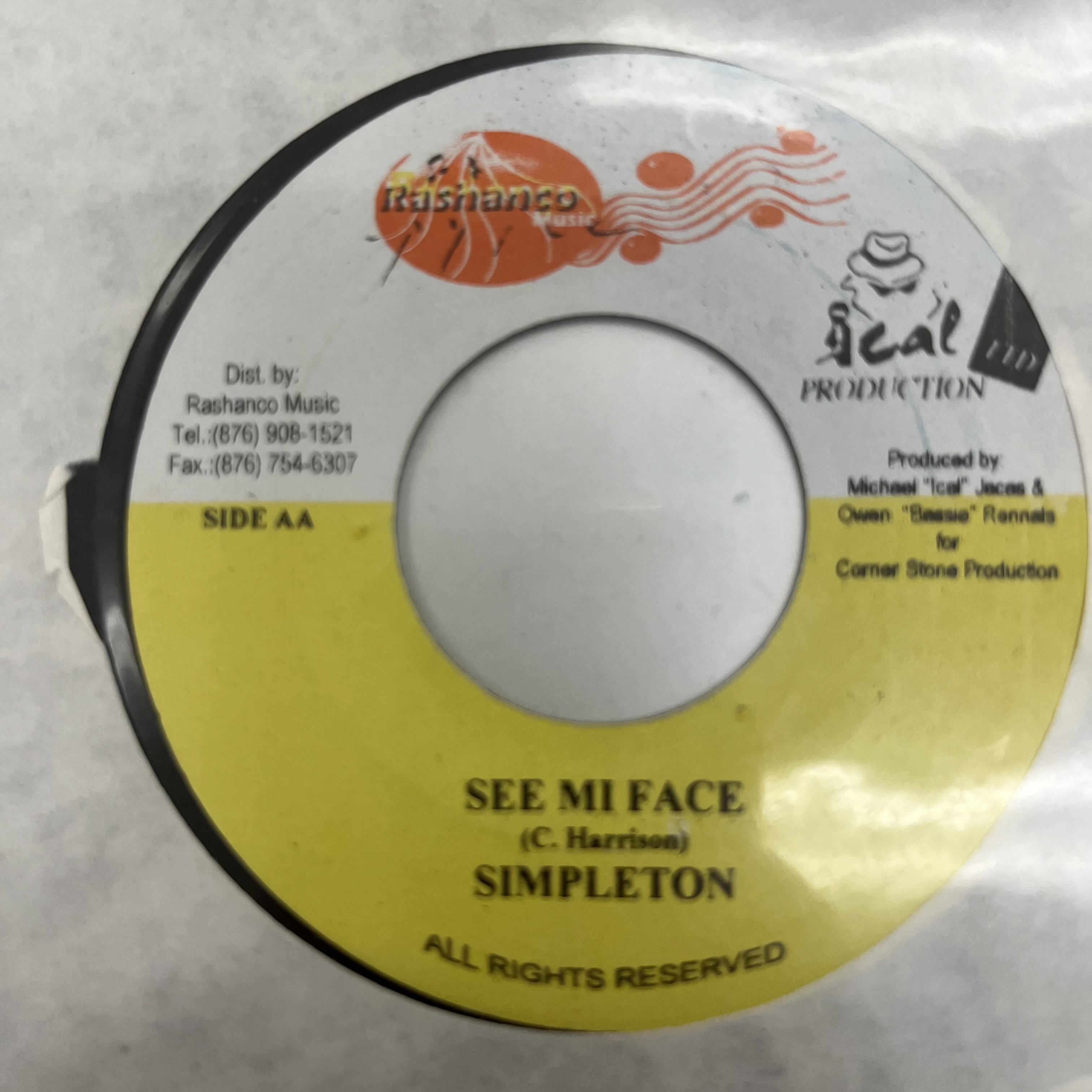 Captain Barkey / Simpleton – Try / See My Face
