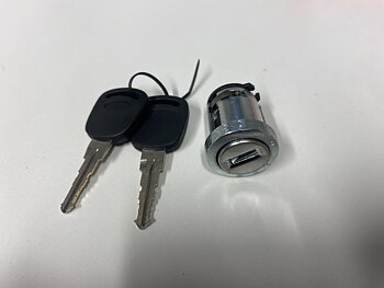 Ignition lock + keys Capri/Cortina/Escort/Fiesta/Granada/Sierra/Taunus/Transit (REPRO)